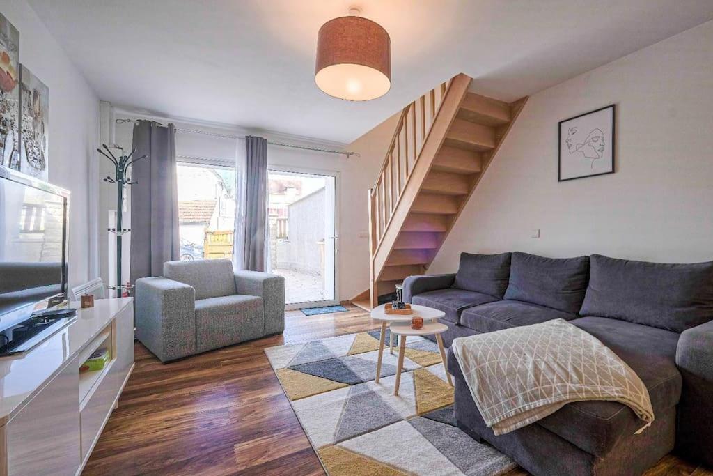 Magnifique Maison De Ville - Parking - Proche Disney Fublaines Luaran gambar